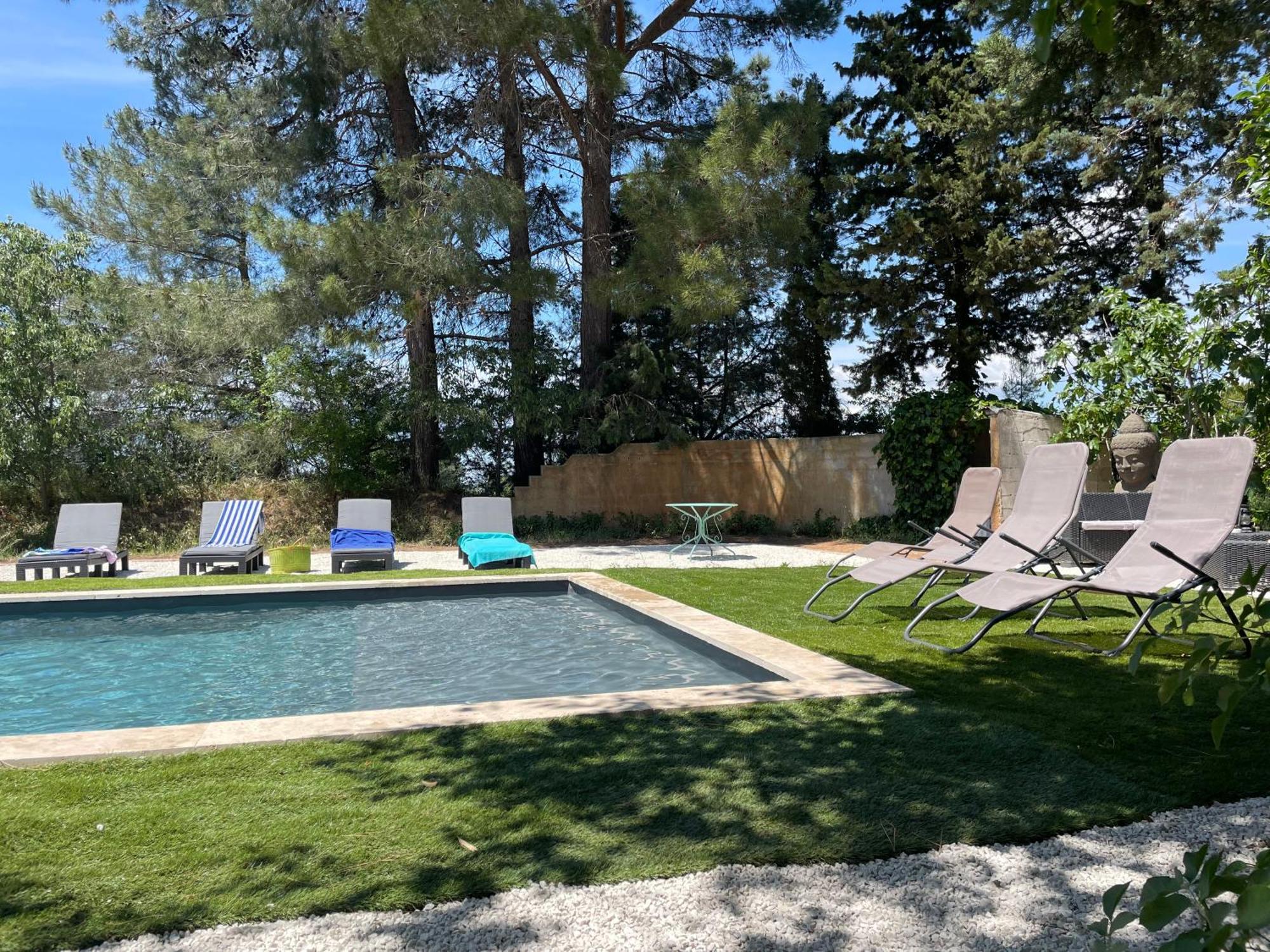 Superbe Annaix De Villa Aix-en-Provence Exterior foto